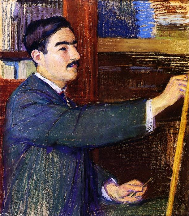 Georges De Miré At The Easel — Roger De La Fresnaye