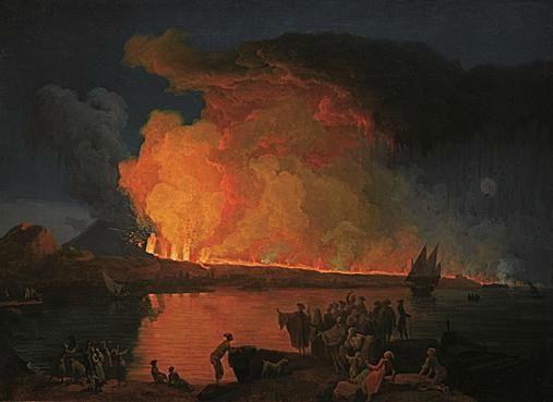 Eruption Of Vésuvius 15 July 1794 — Pierre Jacques Volaire