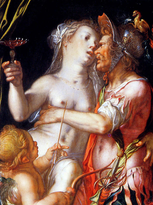 Aphrodite Ares And Eros Sun — Joachim Anthonisz Wtewael