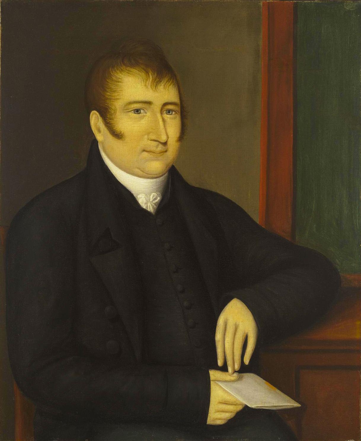 Portrait Of Edward Aisquith — Joshua Johnson