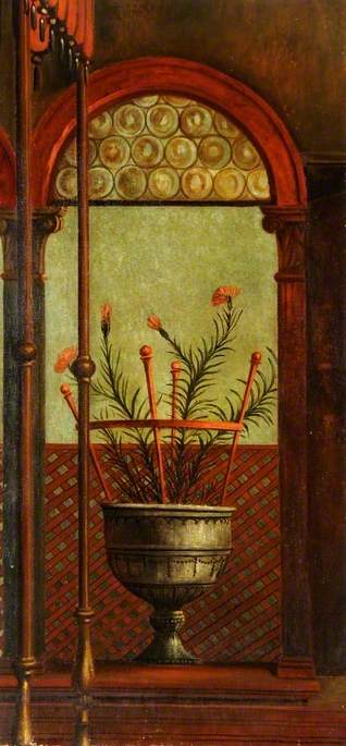The Vision Of St Ursula (detail) (after Vittore Carpaccio) — John Wharlton Bunney