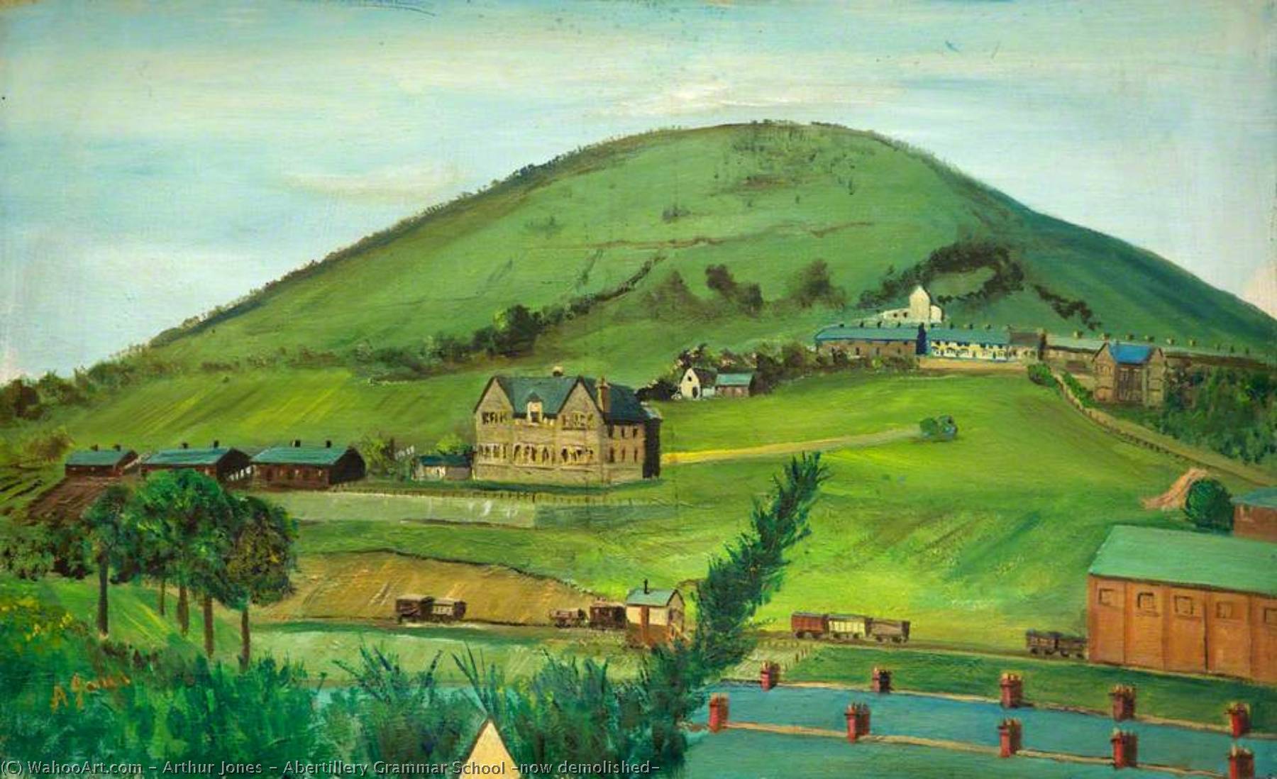 Abertillery Grammar School (now Demolished) — Arthur Jones
