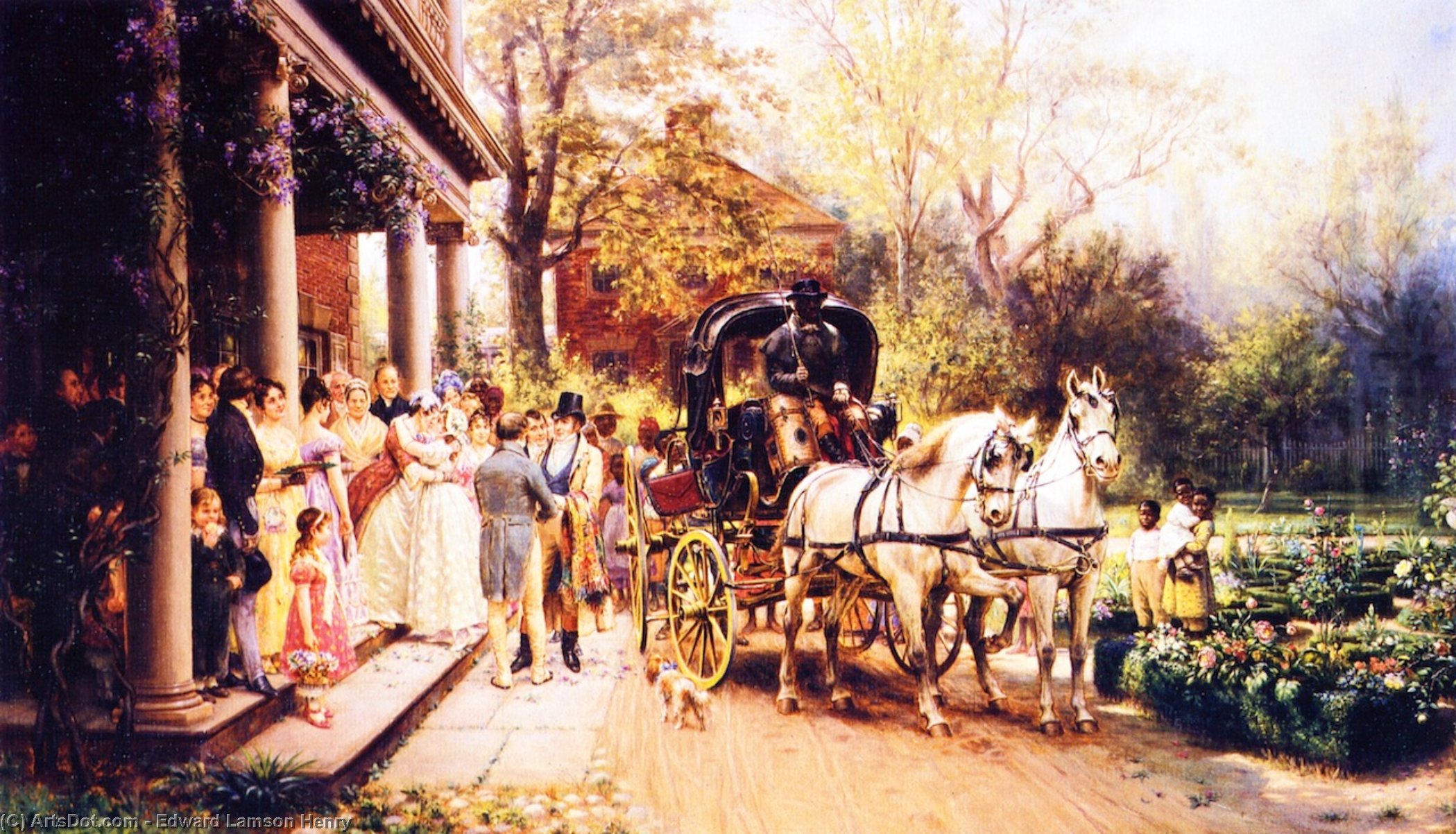 A Virginia Wedding — Edward Lamson Henry