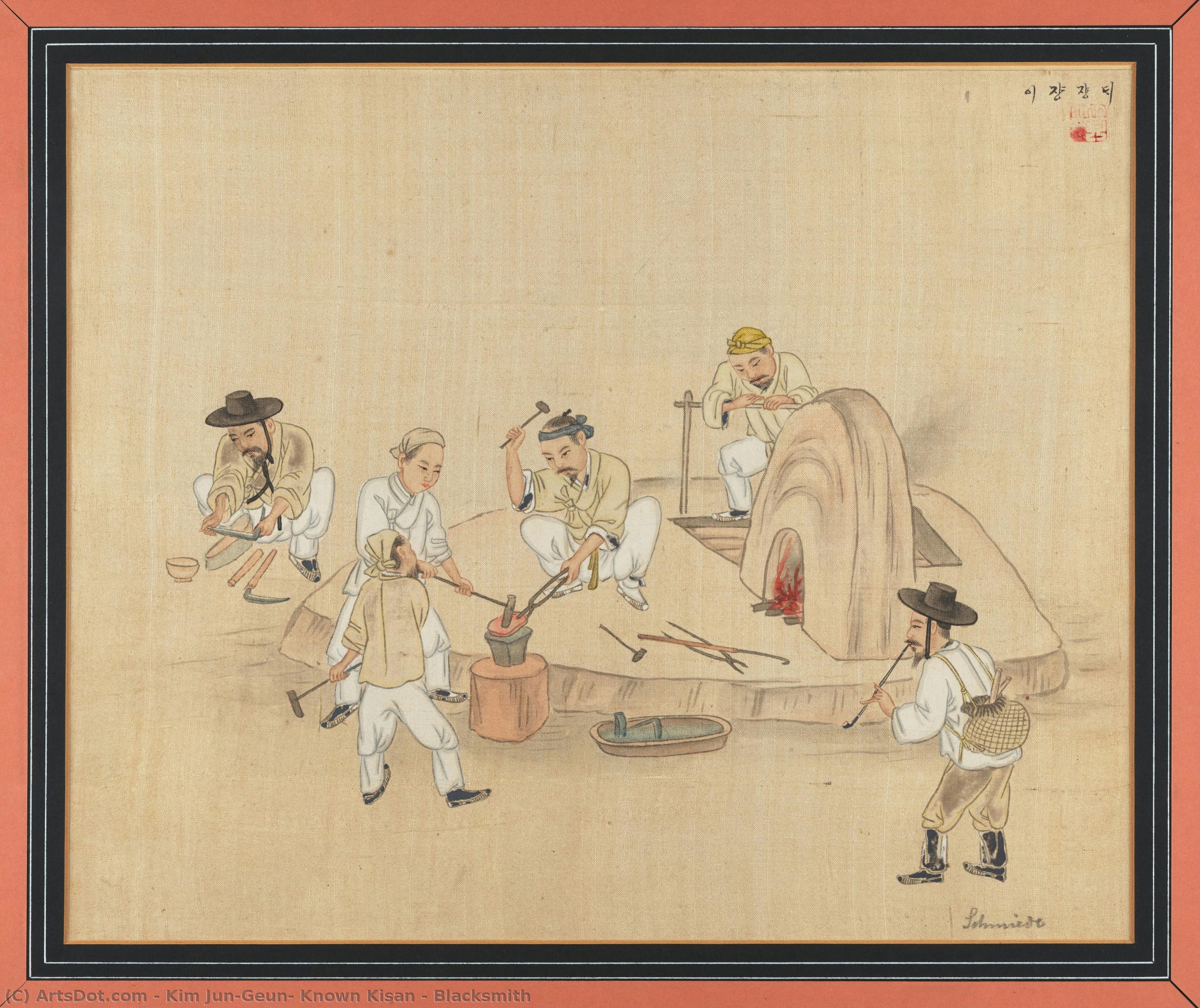 Blacksmith — Kim Jun-geun, Known Kisan