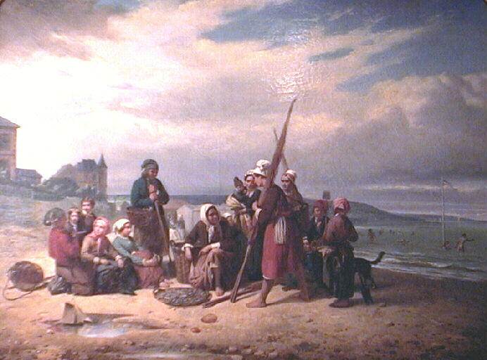 Trouville, Les Bains De Mer — Duval Le Camus Pierre