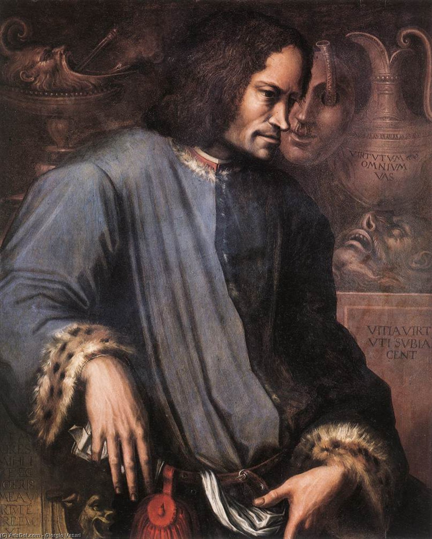 Retrato De Lorenzo El Magnífico — Giorgio Vasari
