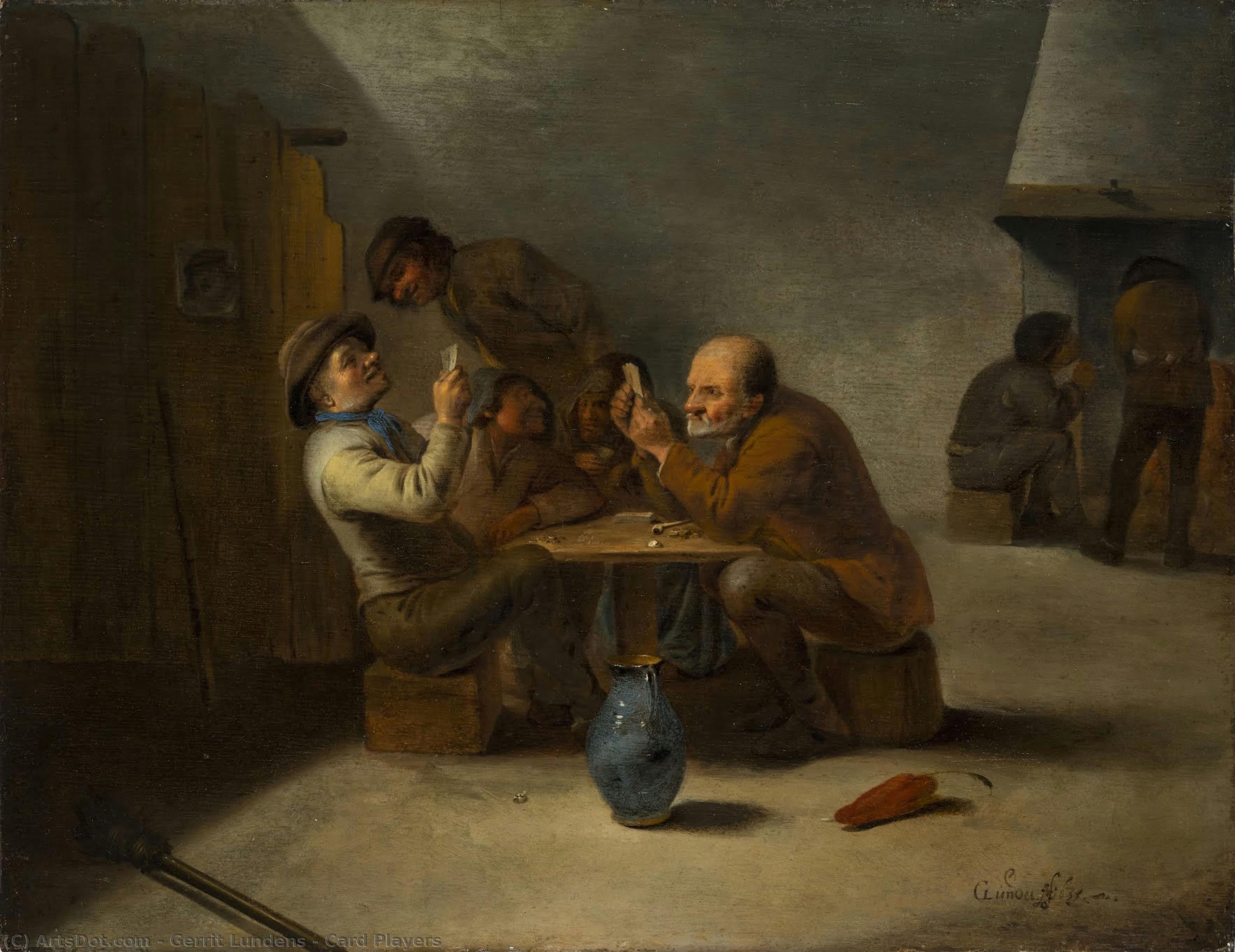 Card Players — Gerrit Lundens
