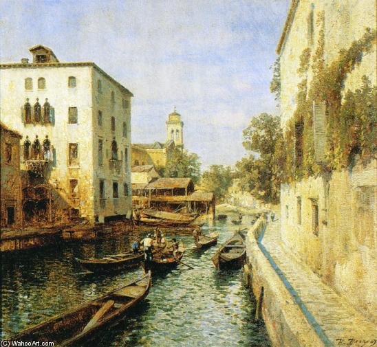 Canal In Venice — Херман Херцог