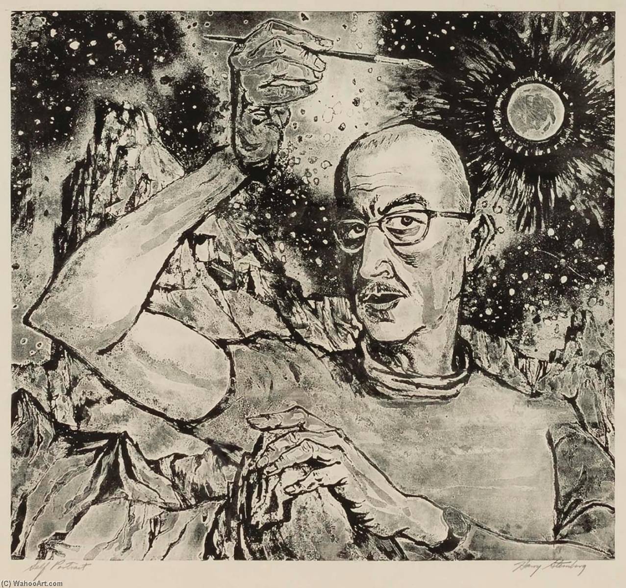 Self Portrait — Harry Sternberg
