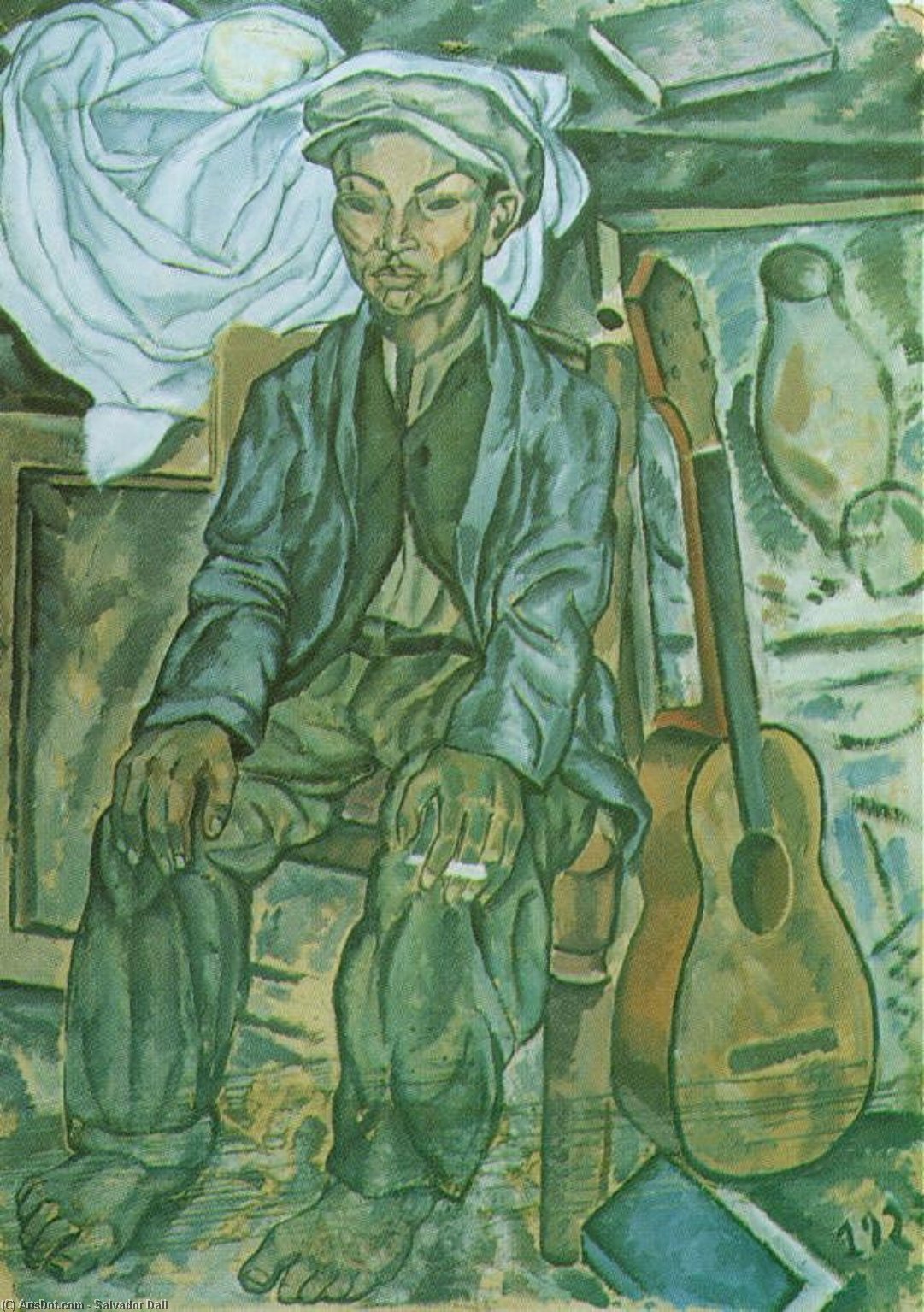 Figueras Gypsy, 1923 — Сальвадор Дали