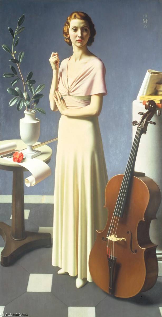 Portrait Of A Young Woman — Meredith Frampton