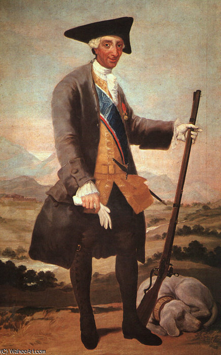 Charles Iii - Oil On Canvas - — Francisco José De Goya Y Lucientes