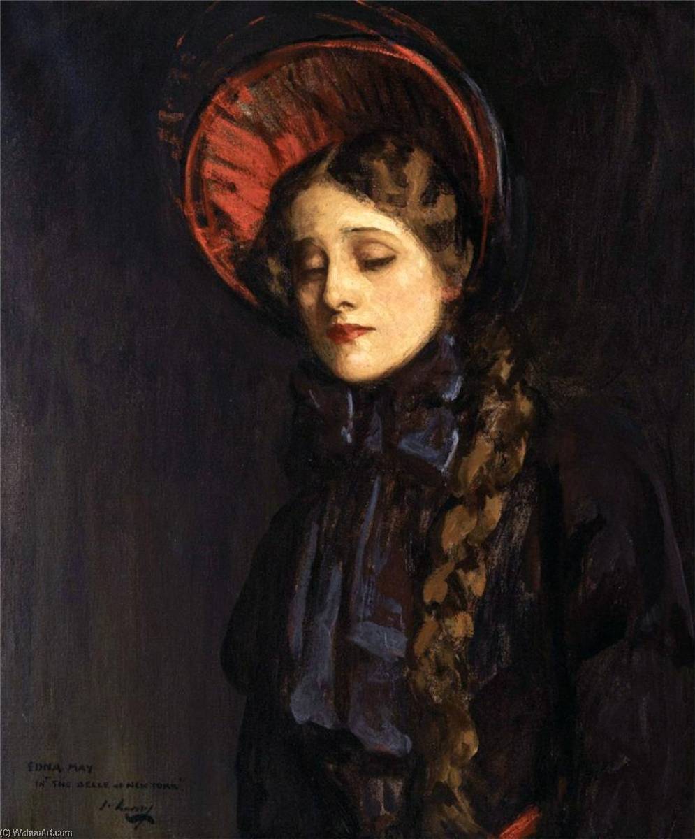 Edna May In The Belle Of New York — Sir John Lavery