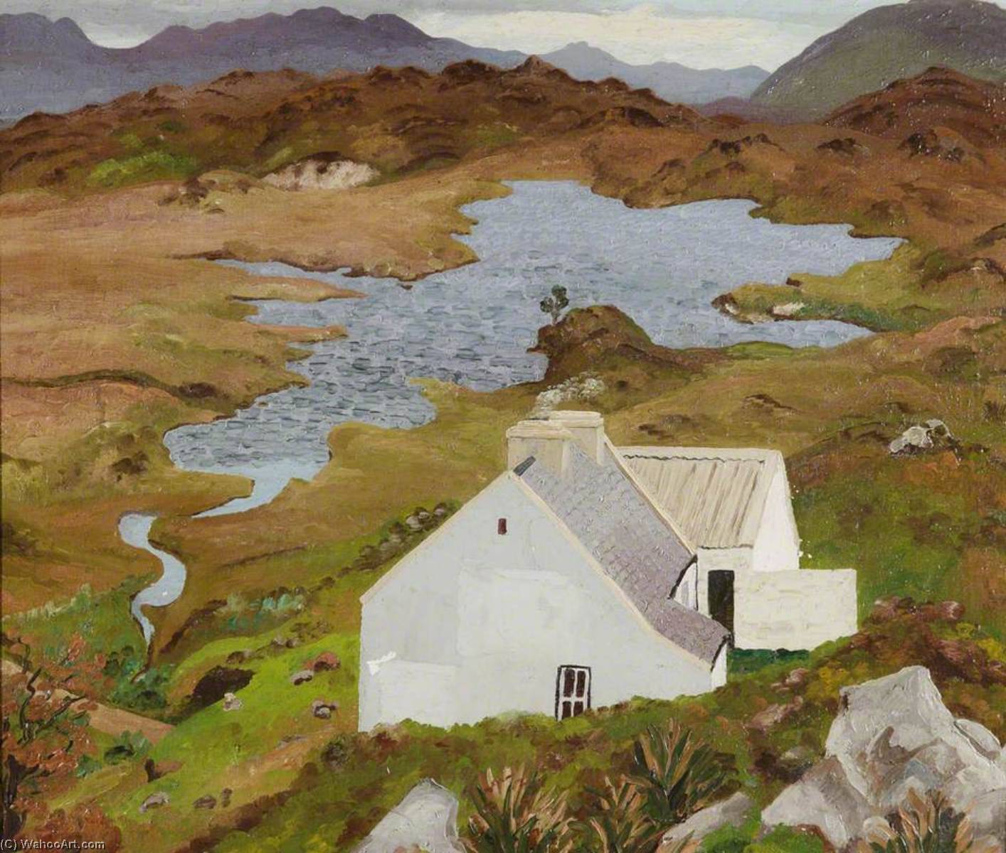 Connemara Landscape, Ireland — Кедрик Лоуфорд Моррис