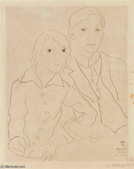 Les Amis — Léonard Tsuguharu Foujita