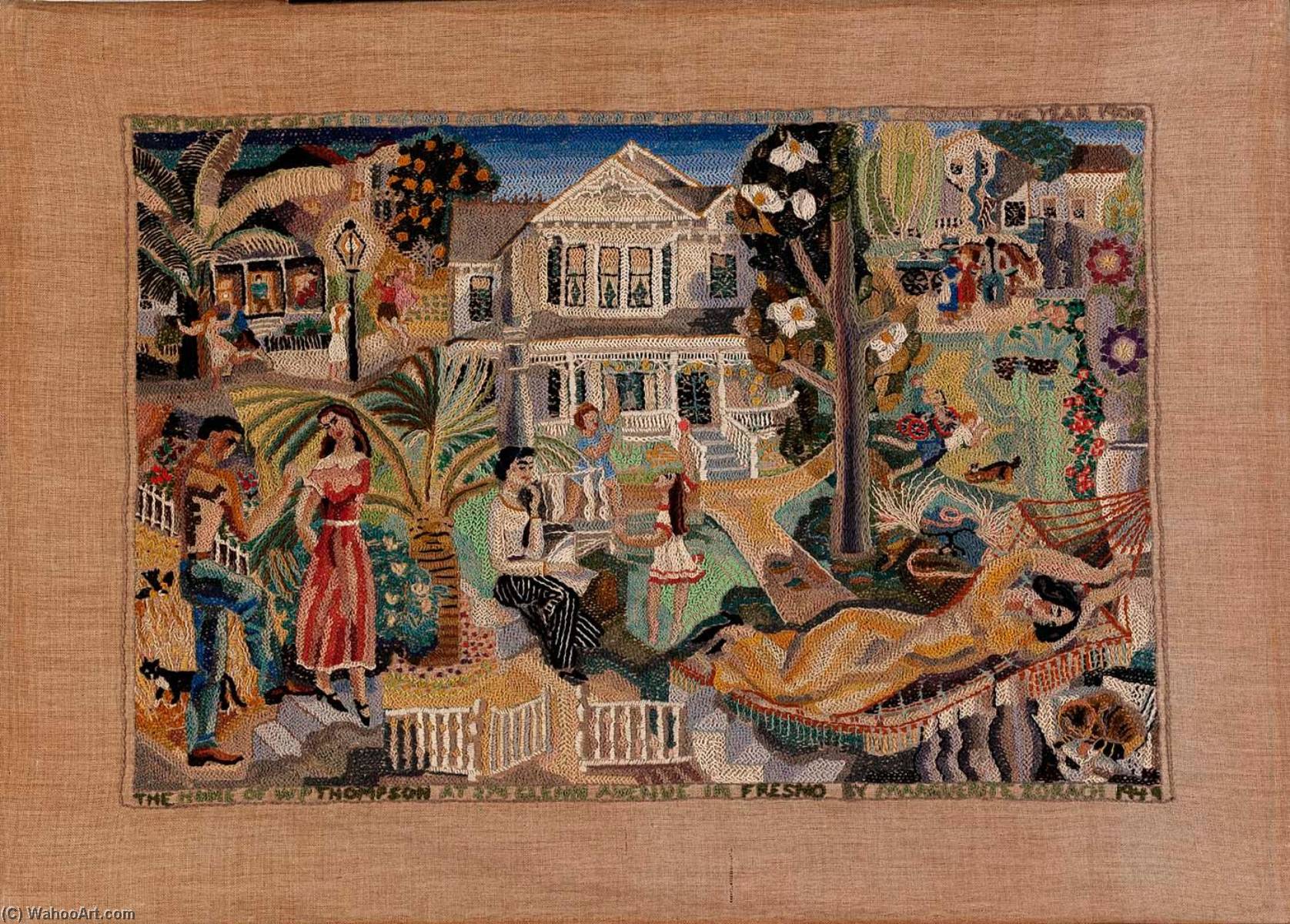 My Home In Fresno Around The Year 1900 — Marguerite Zorach