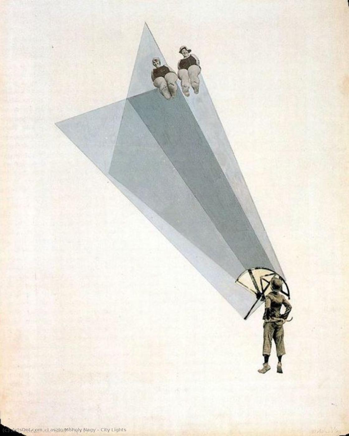 City Lights — László Moholy-nagy