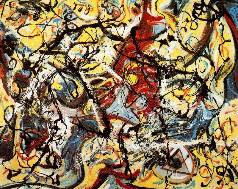 Untitled (composition With Pouring I) — Džekson Polok