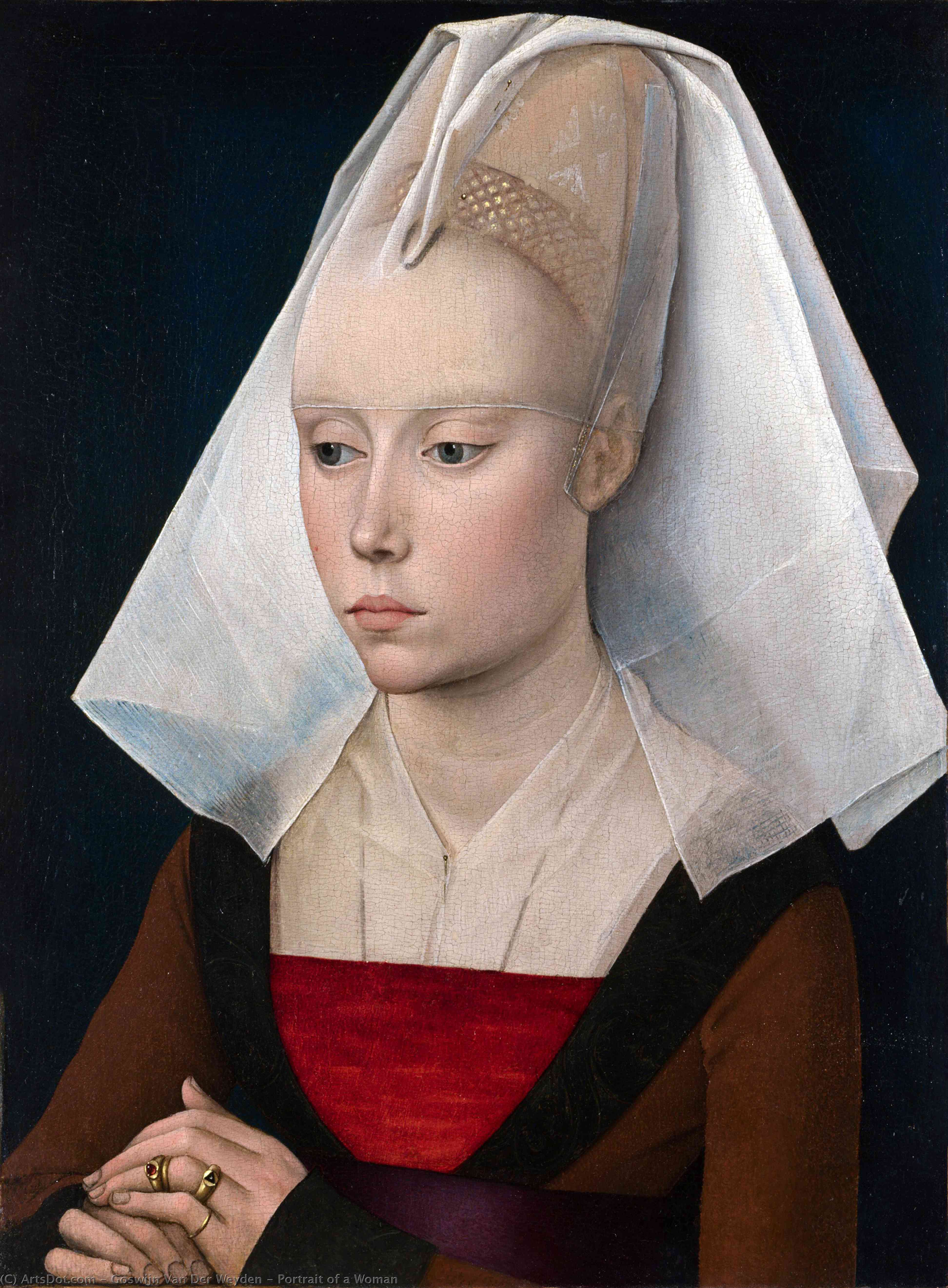 Portrait Of A Woman — Goswijn Van Der Weyden