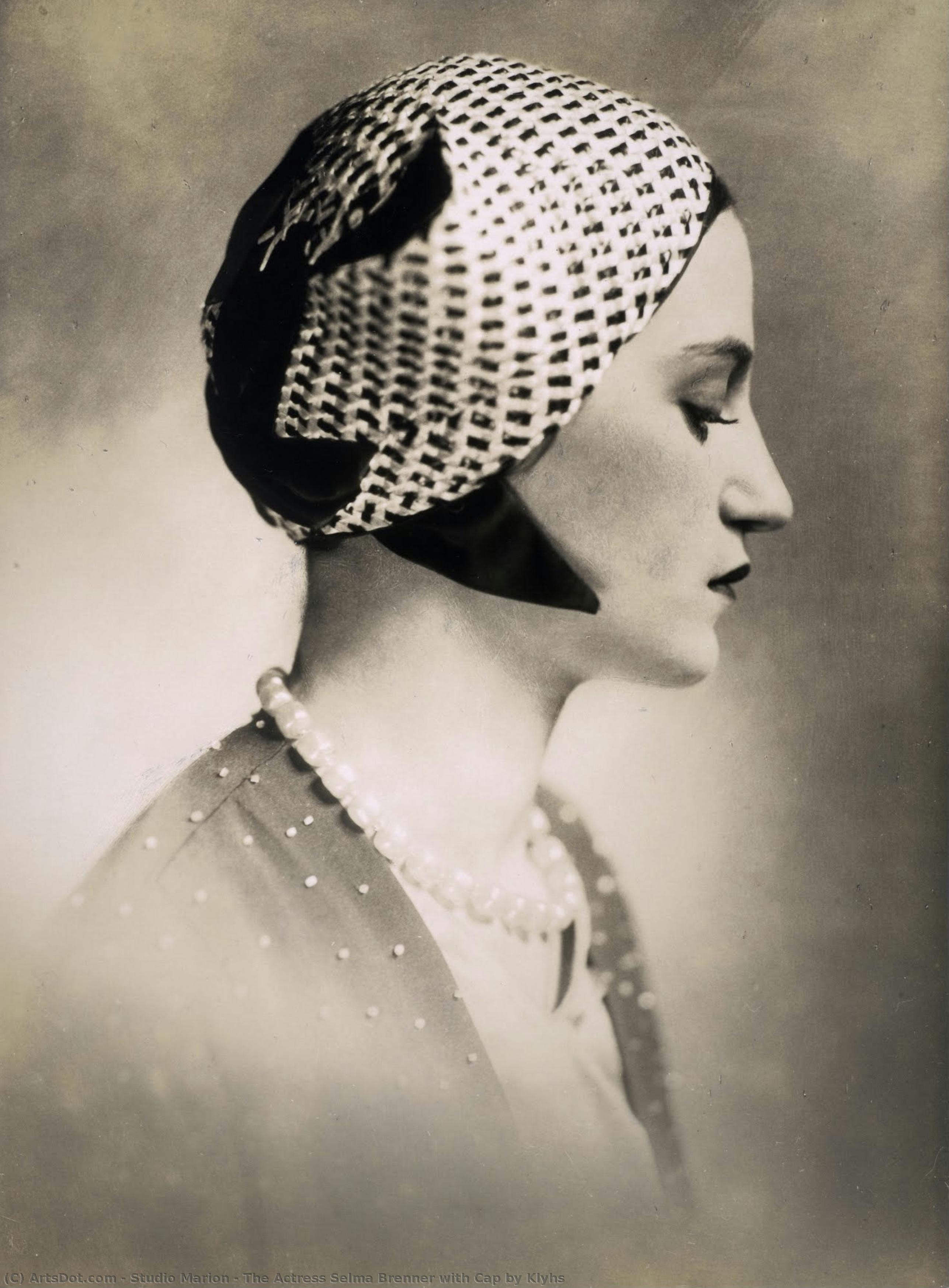 The Actress Selma Brenner With Cap By Klyhs — Studio Marion