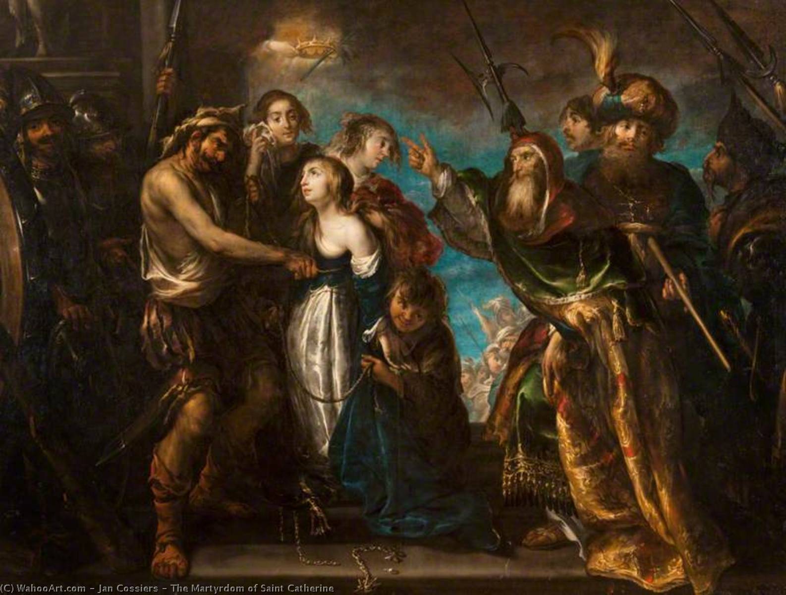 The Martyrdom Of Saint Catherine — Jan Cossiers