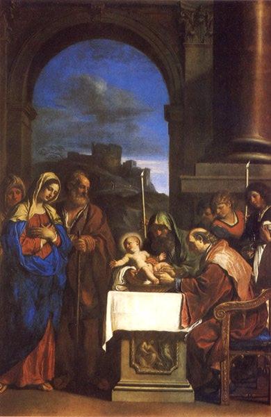 Circumciption — Guercino