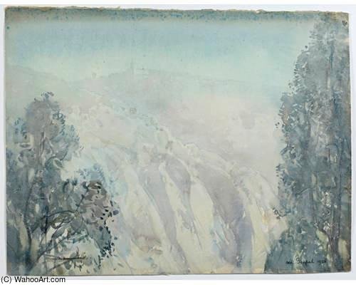 Hamlet On A Hill Near Sospel Plus 1 Other Work — Arthur Henry Church