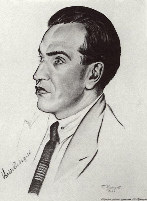 Portrait Of I.i. Sadofev — Boris Mikhailovich Kustodiev