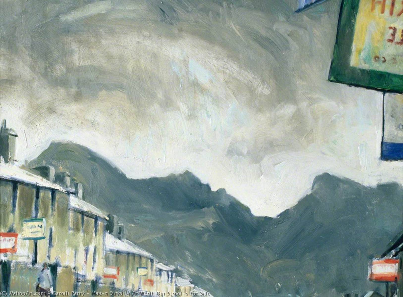 Mae'n Stryd Ni Ar Werth Our Street's For Sale — Gareth Parry
