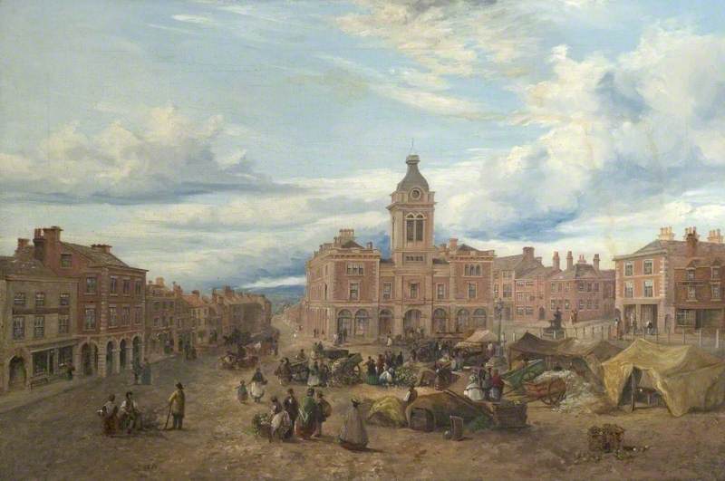 Chesterfield Market Place, Derbyshire — Henry Smyth