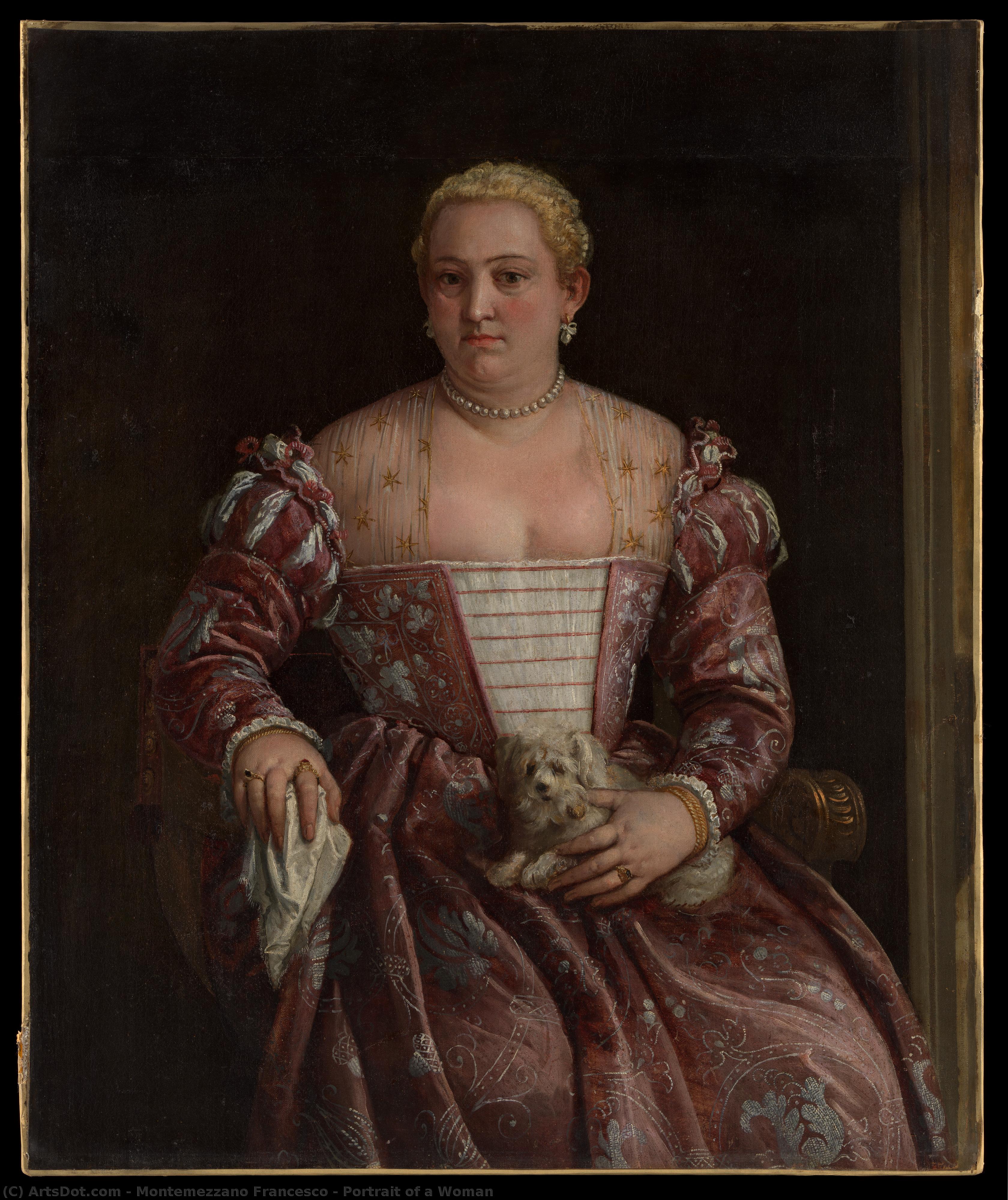 Portrait Of A Woman — Montemezzano Francesco