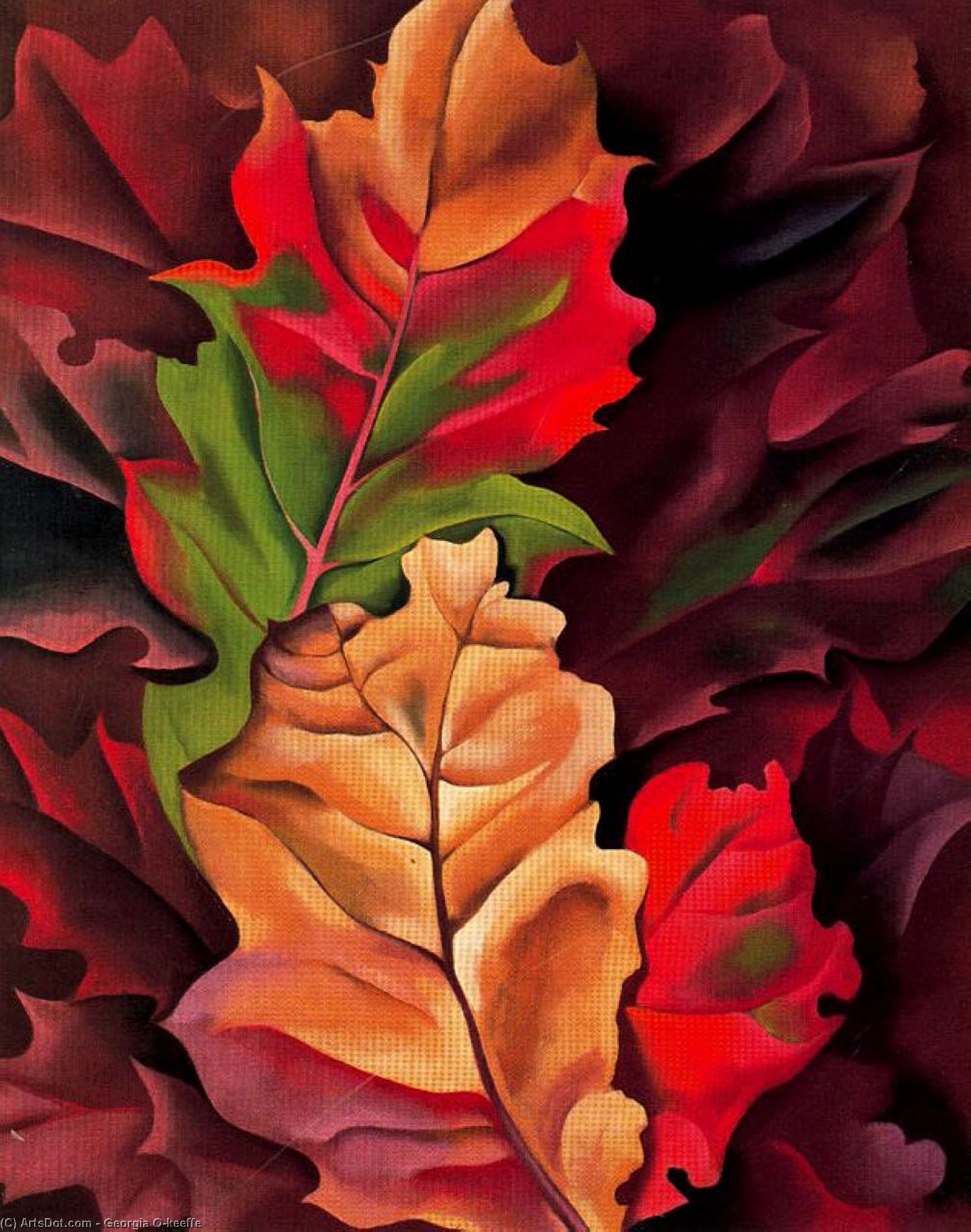 Autumn Leaves — Georgia O'keeffe