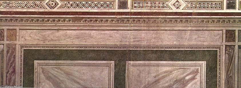 Painted Veined Marble (detail) — Giotto Di Bondone