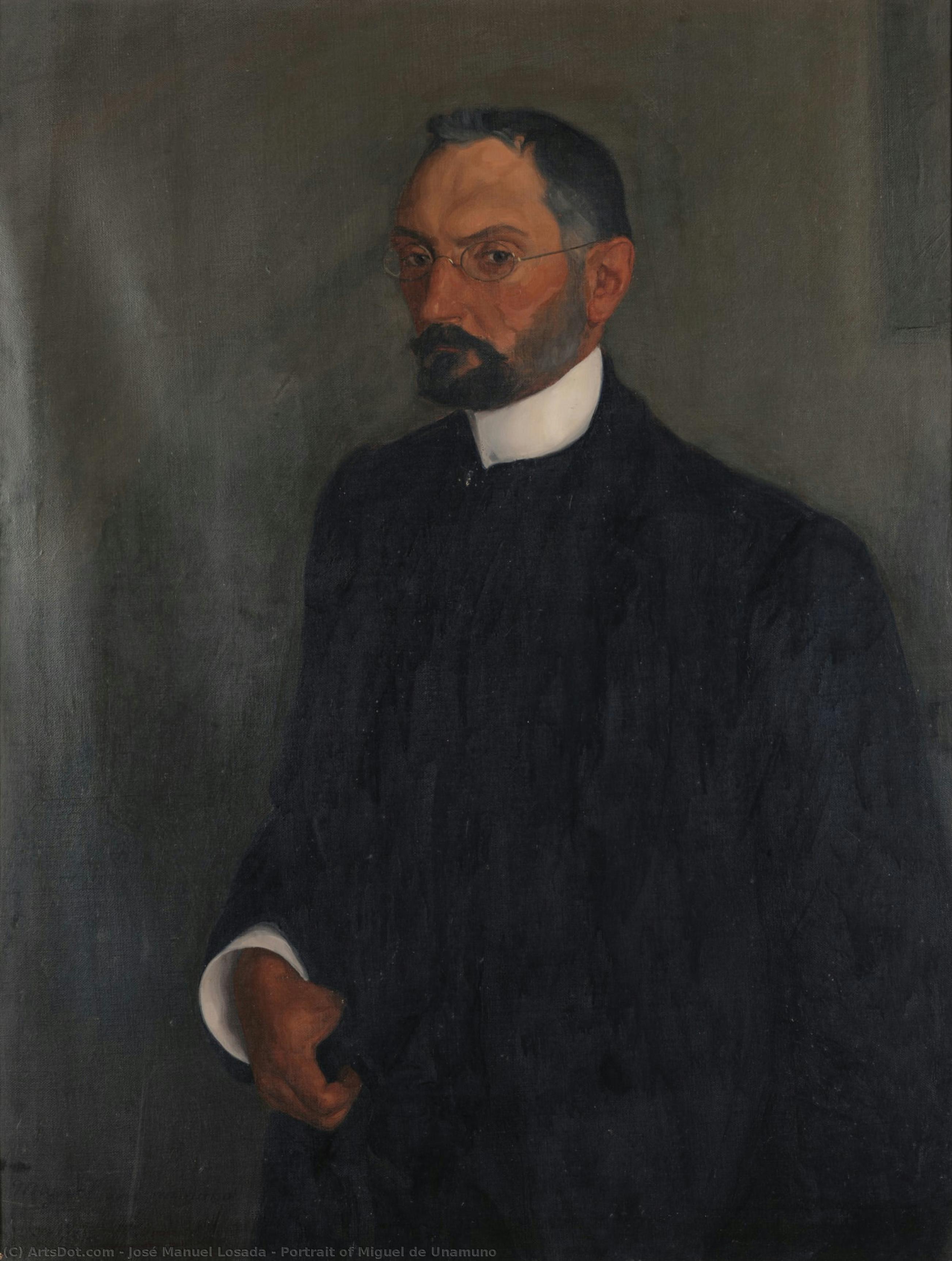 Portrait Of Miguel De Unamuno — José Manuel Losada