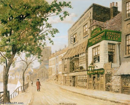 Cheyne Walk, Chelsea — Walter Greaves