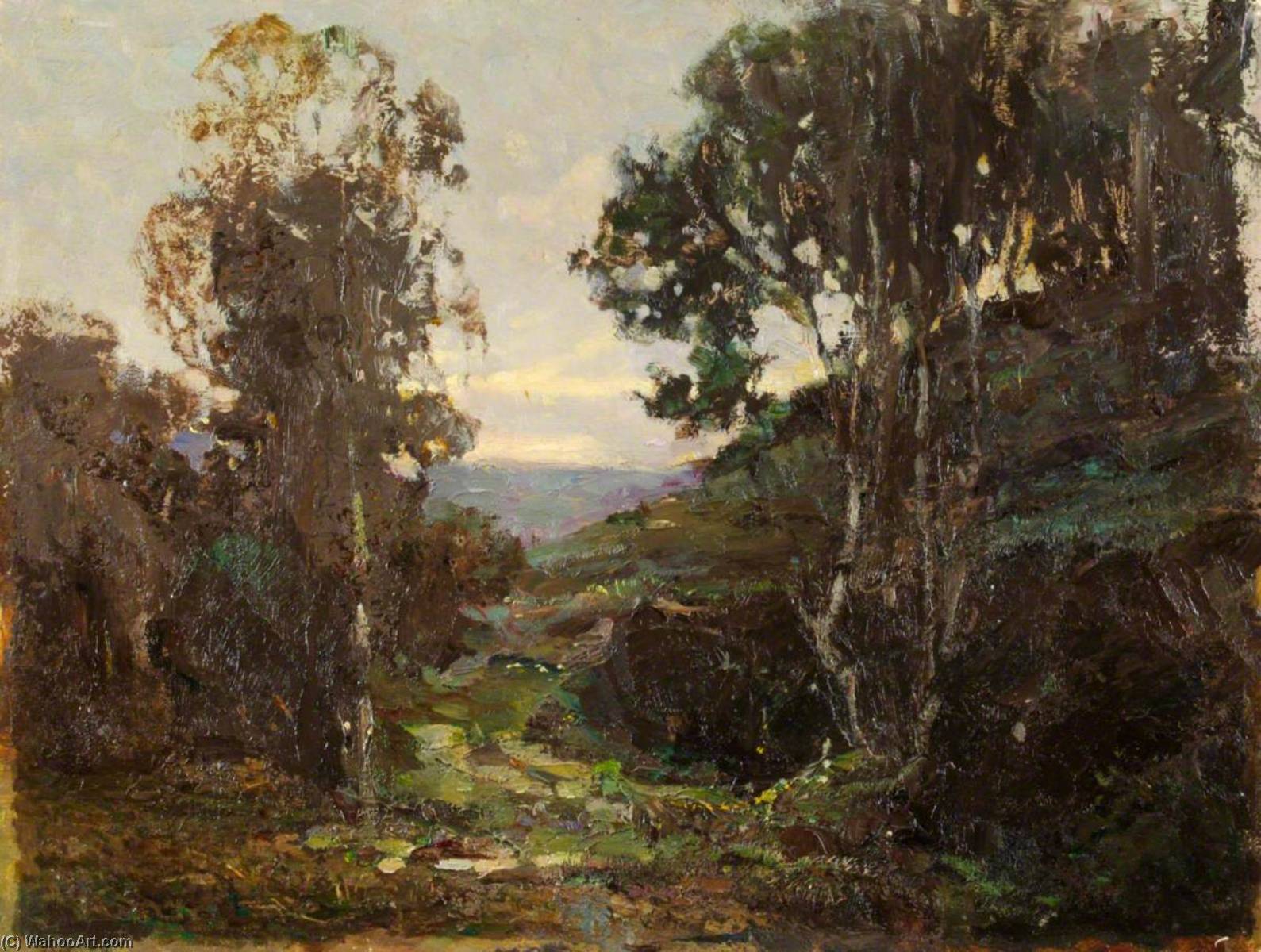 Path Through Moorland — Benjamin Hojton
