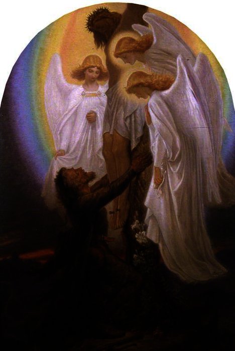 Christian At The Foot Of The Cross — Sir Joseph Noel Paton