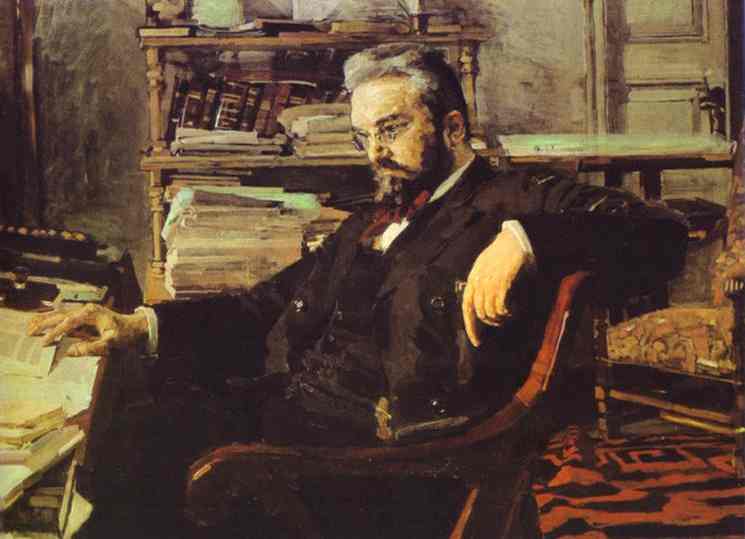 Portrait Of A Businessman K. Artsybushev — Михаил Врубељ