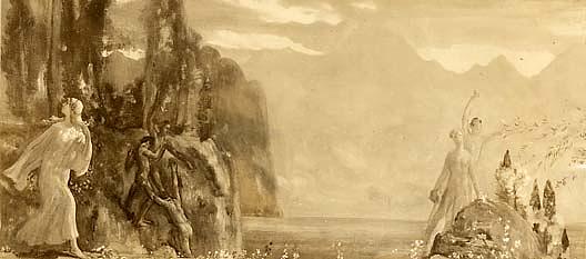 Spring Set Free, (painting) — Артур Боуэн Дэвис
