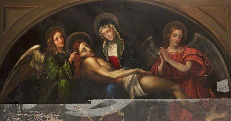 Pietà (after Francesco Francia) — Rebecca Dulcibella Orpen