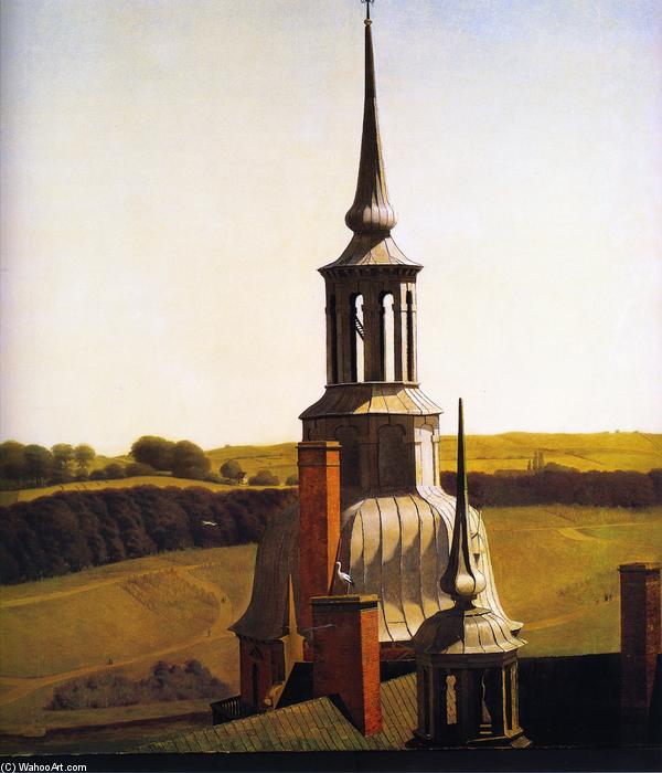 One Of The Small Towers Of Fredericksborg Castle — Christen Købke