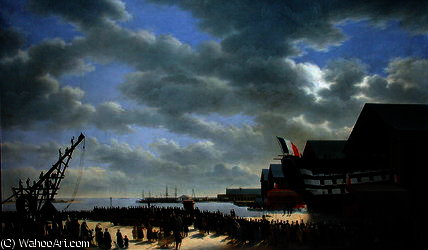The Launch Of 'le Friedland' At Cherbourg — Antoine Chazal