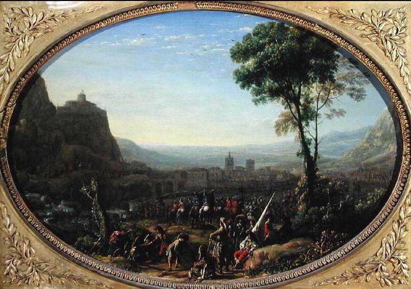 The Pass Of Susa Taken By Louis Xiii — Claude Lorrain (claude Gellée)