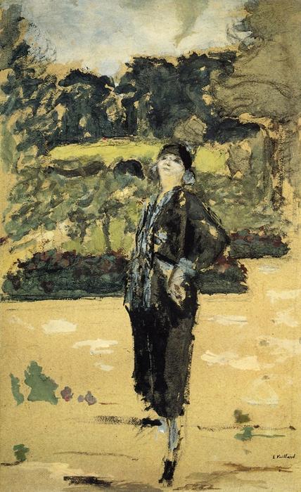 Black Dress — Jean-édouard Vuillard