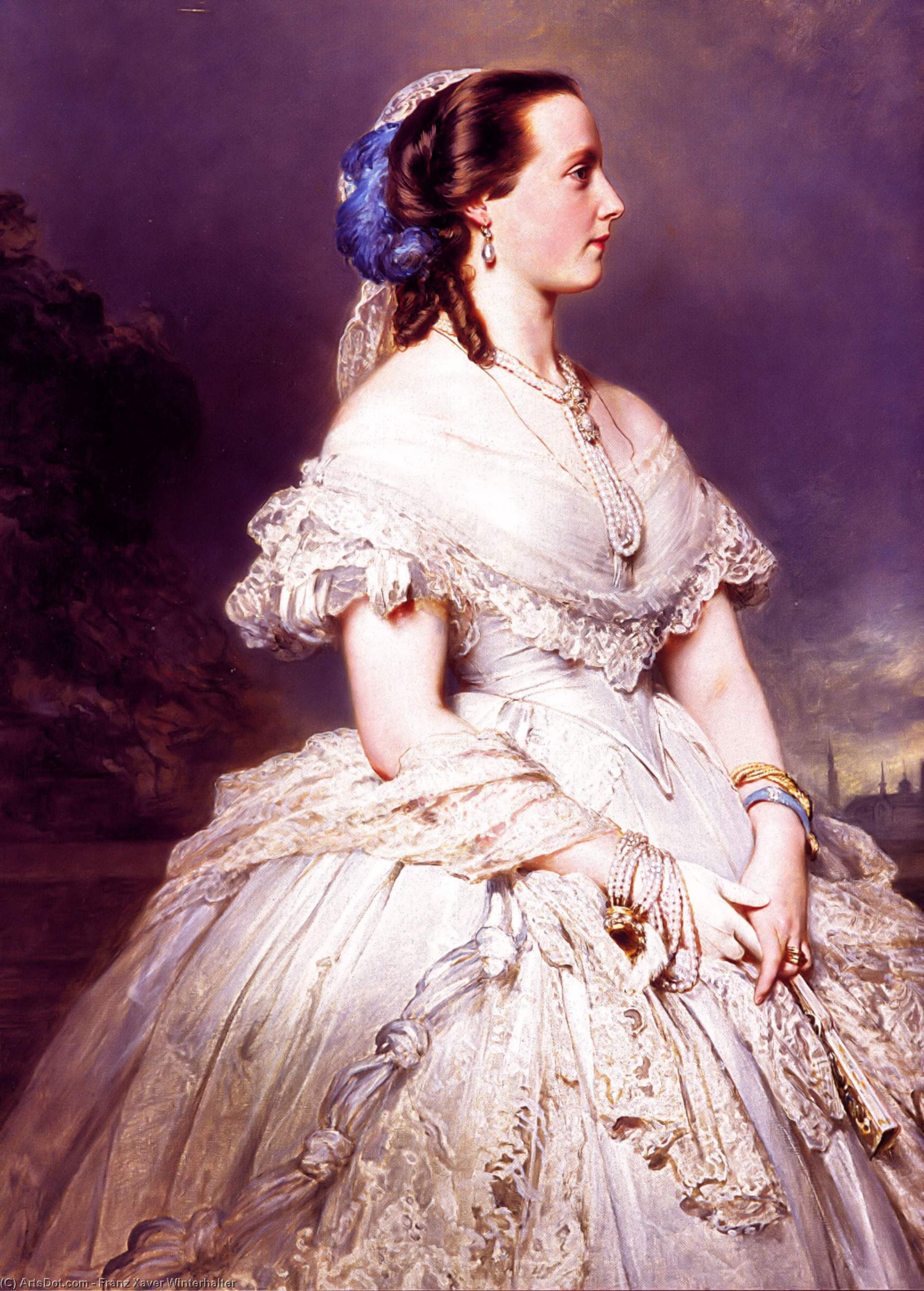 Marie Henriette Of Austria — Franz Xavier Winterhalter