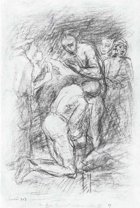 Don Chisciotte Cavaliere — Carlo Carrà