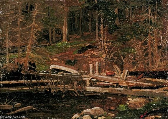 Old Lumber Dam, Algonquin Park — Томас Томпсон