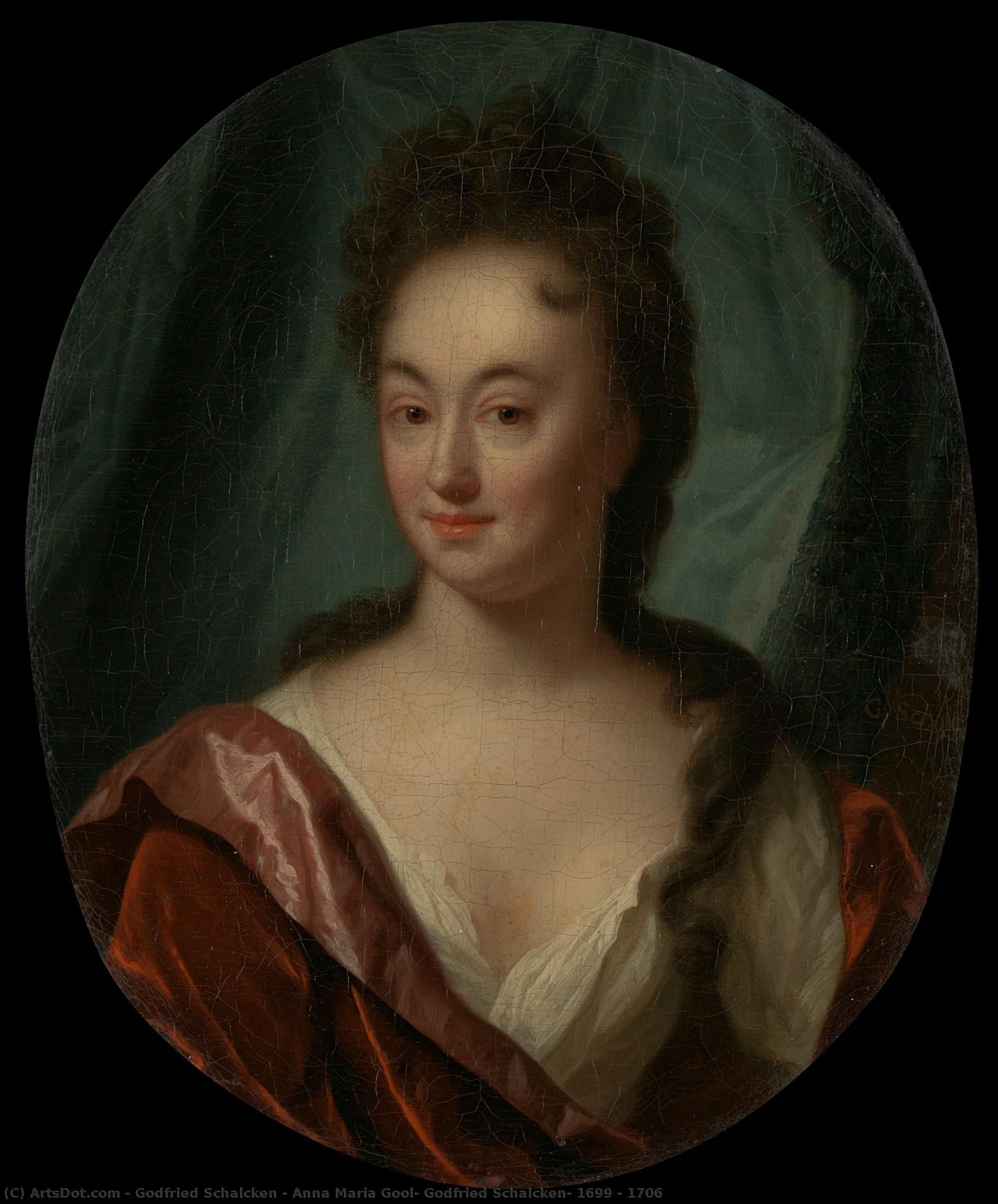 Anna Maria Gool, Godfried Schalcken, 1699 - 1706 — Godfried Schalcken