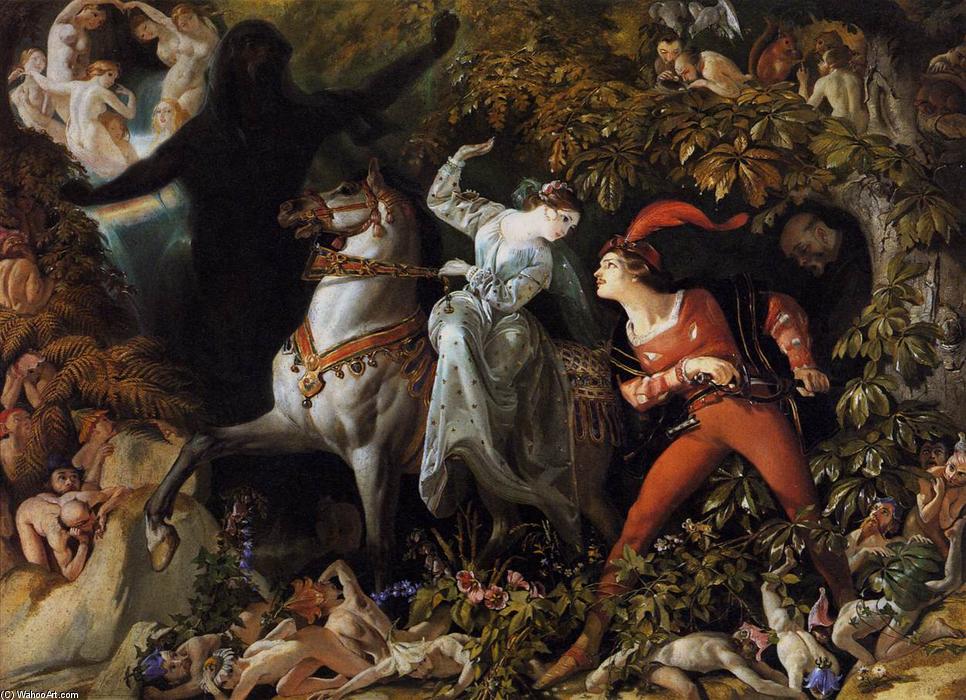 A Scene From 'undine' — Daniel Maclise