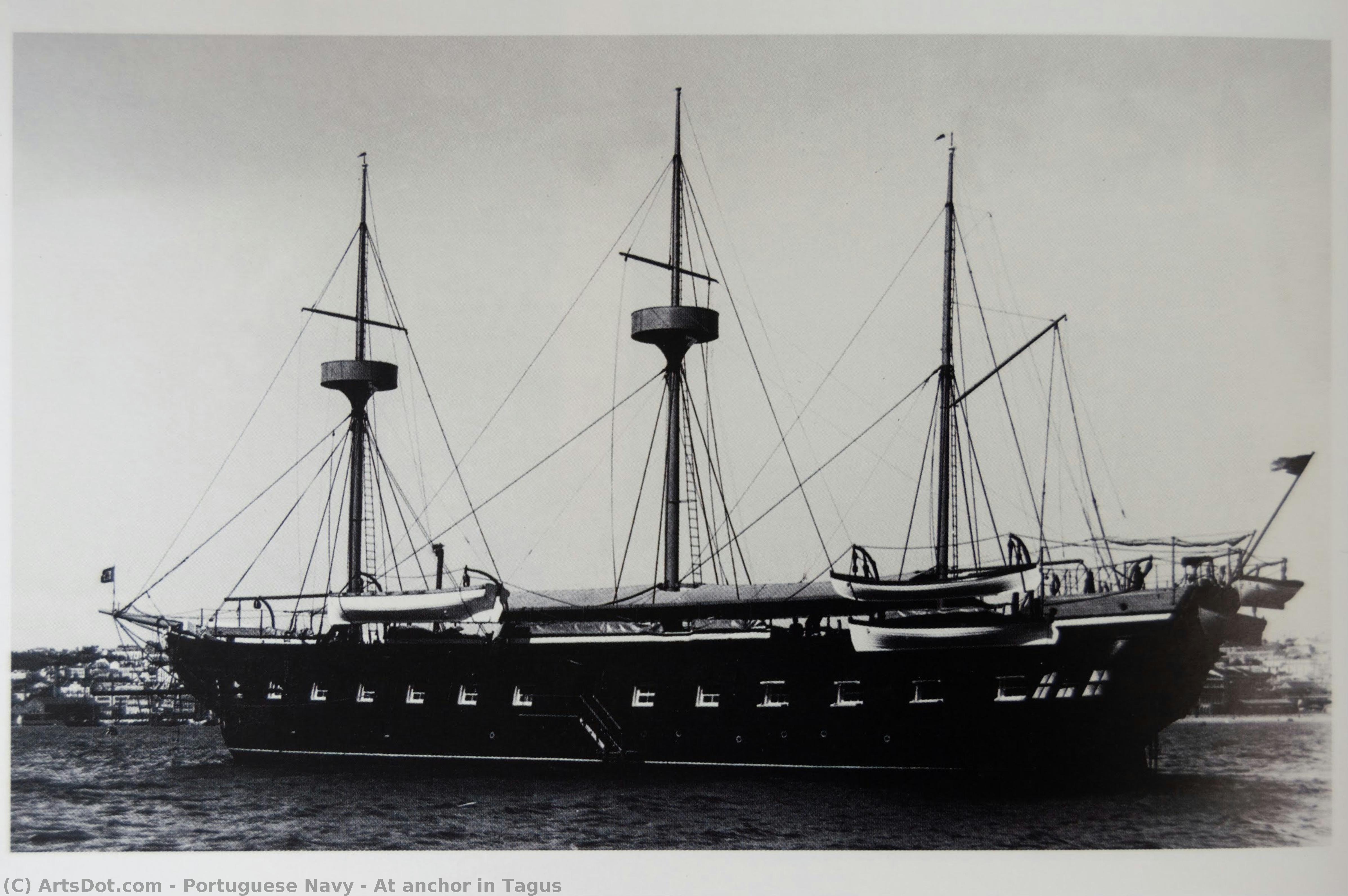 At Anchor In Tagus — Armada Portuguesa